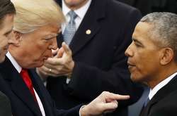 Дональд Трамп та Барак Обама