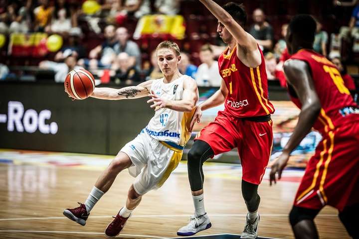 Збірна України стартувала із сенсаційної перемоги над Іспанією на першості Європи з баскетболу
