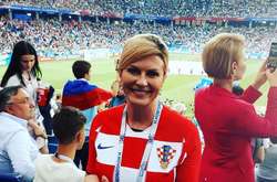 Президент Хорватії російською подякувала Росії за чемпіонат