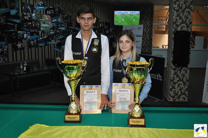 Визначилися переможці чемпіонату України з більярду у дисципліні «Динамічна піраміда»