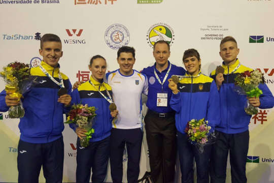Українські юніори здобули дві золоті нагороди на чемпіонаті світу з ушу
