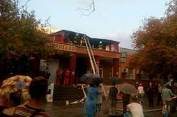 Пожежа на другому поверсі адмінбудівлі, де облаштували хостел