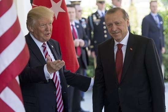 Перед переговорами з Путіним Трамп говорив з Ердоганом