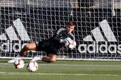 Голкіпер збірної України Лунін провів перше тренування в «Реалі» (відео)