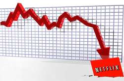 Акции Netflix резко подешевели