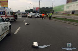 ДТП на вулиці Саперно-Слобідська