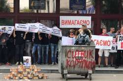 Прокуратура Києва відкрила два провадження щодо акцій під НАБУ і САП