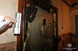 Киянин підпалив двері сусідам