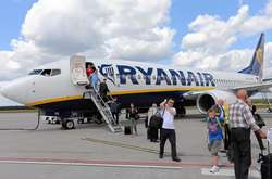 Ryanair в Європі відмінив рейси для 50 тис. пасажирів