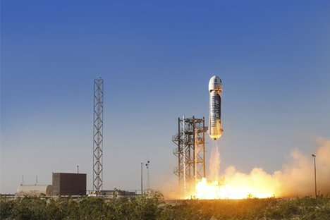 Blue Origin успішно провела випробування суборбітального корабля