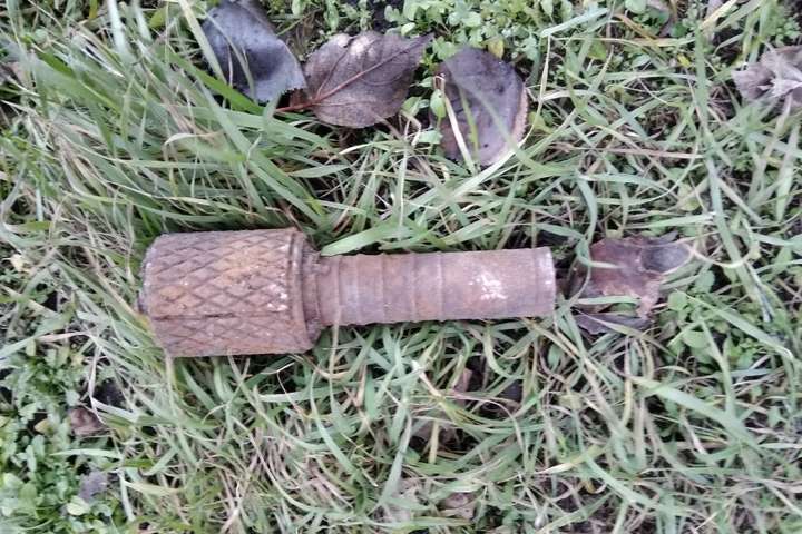 На Лисій горі знайдено ручну гранату