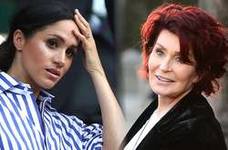 Меган Маркл и  Шэрон Осборн 