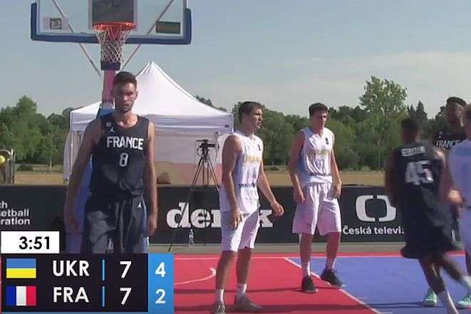 Чоловіча збірна України з баскетболу 3х3 зіграє в півфіналі етапу Nations League