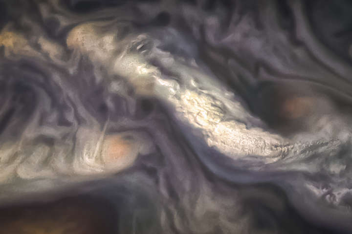 NASA показало новий знімок атмосфери Юпітера