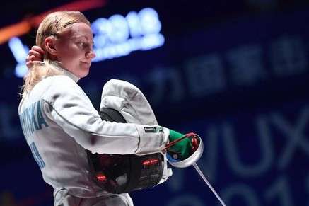 Українка Кривицька посіла п'яте місце на Чемпіонаті світу з фехтування