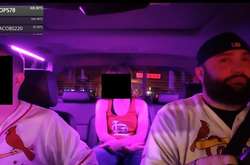  Кадр из стрима водителя 