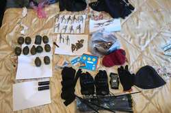 Знайдені у столичній квартирі боєприпаси