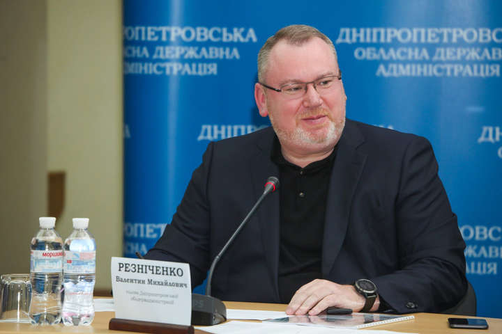 49% жителів Дніпра задоволені роботою губернатора області Валентина Резніченка