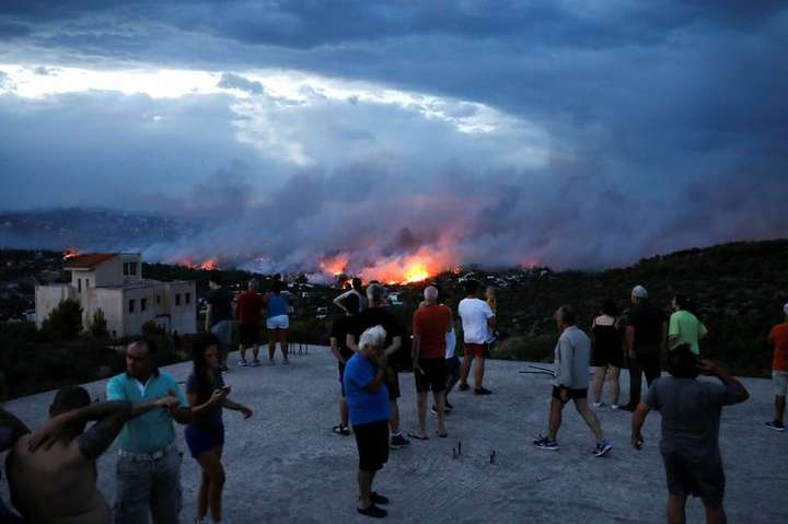 В Греции от лесных пожаров погибло уже 50 человек