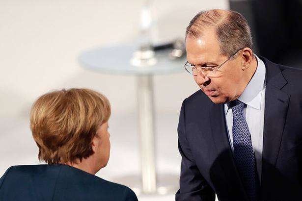 Меркель і Лавров обговорили Україну та Сирію 