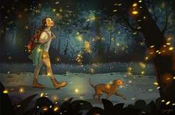 Художница показала обратную сторону одиночества: красочные иллюстрации