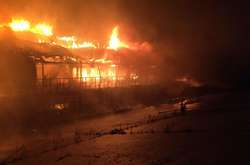 Пожежа на дебаркадері