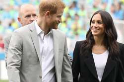 Принц Гарри страстно поцеловал Меган Маркл на публике