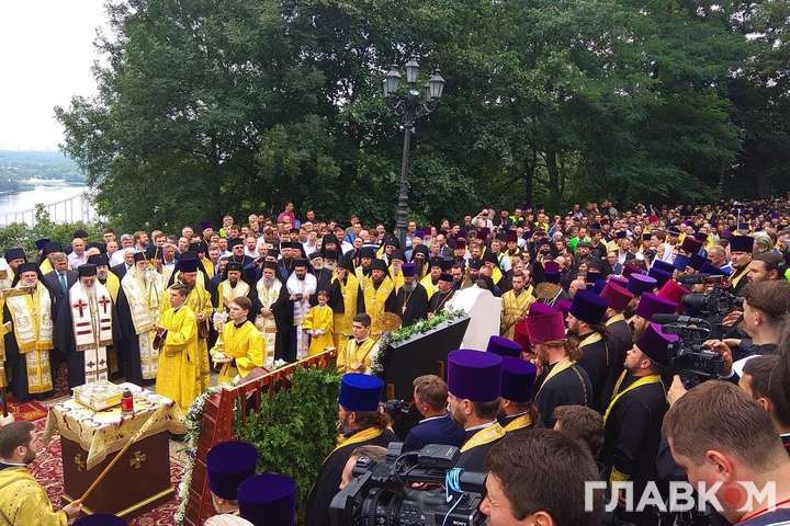 Поліція нарахувала 20 тисяч учасників хресного ходу московської церкви