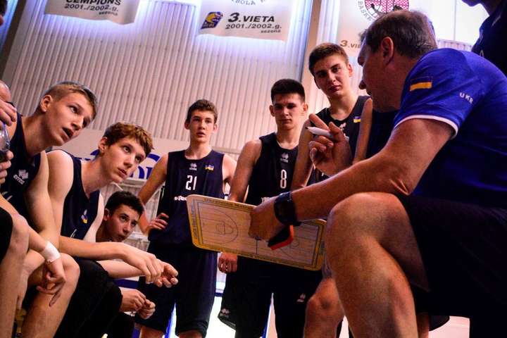 Кадетська збірна України U-16 з баскетболу зіграє два матчі у Києві