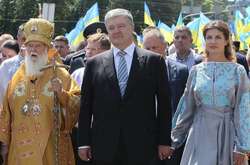 Порошенко про святкування хрещення Київської Русі: дух єдності надає впевненості у перемозі
