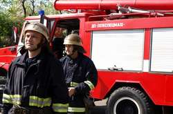 На Черкащині у трьох пожежах згоріли 700 тонн соломи