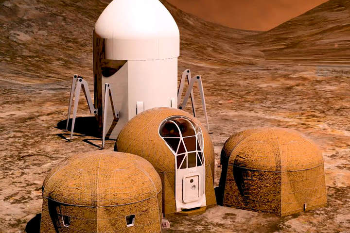 NASA показало на відео майбутнє житло на Марсі