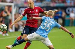 Зінченко відіграв за «Манчестер Сіті» у матчі проти  «Баварії»