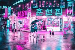 Неоновый Сеул. Фантастические уличные фото столицы Южной Кореи
