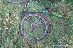 Велосипед чоловіка, якого на смерть збив водій&nbsp; Mercedes 