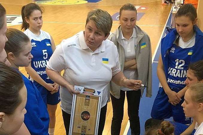 Визначено склад жіночої збірної України U-18 з баскетболу на чемпіонат Європи