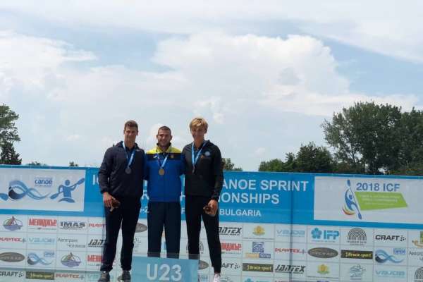 Збірна України виборола п'ять нагород на чемпіонаті світу U-23 з веслування на байдарках і каное