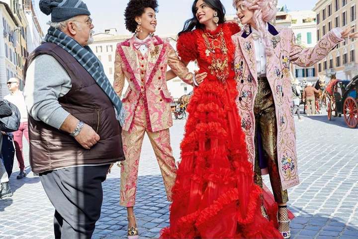 Рекламная кампания Dolce & Gabbana - Dolce & Gabbana сняли эпатажную рекламу в Риме