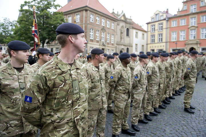 Британія не буде використовувати армію в день виходу із ЄС