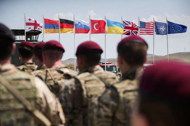 Українські військові беруть участь у навчаннях НАТО в Грузії