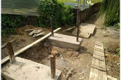 По вулиці Гонти облаштовують сходи до Південного Бугу