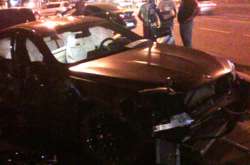 Російський футболіст розбив свою автівку внаслідок участі у вуличних гонках