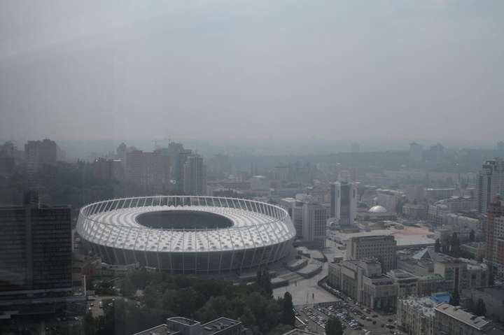 У Києві зберігається високий рівень забруднення повітря