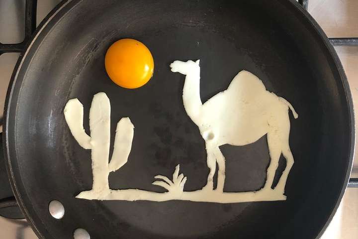 Мексиканка превращает свои завтраки из яиц в настоящие произведения искусства. Фотогалерея