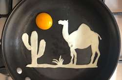 Мексиканка превращает свои завтраки из яиц в настоящие произведения искусства. Фотогалерея