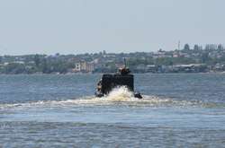 Как храбрые украинские десантники тренировались форсировать водные преграды