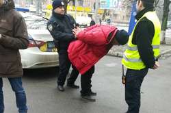 Затримання чоловіка, що погрожував підірвати будівлю