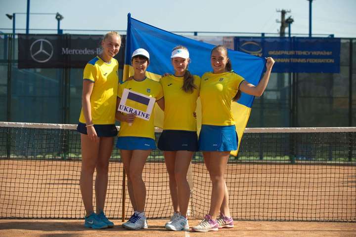 Україна виграла домашній зональний турнір Літнього кубку Європи (U16) з тенісу