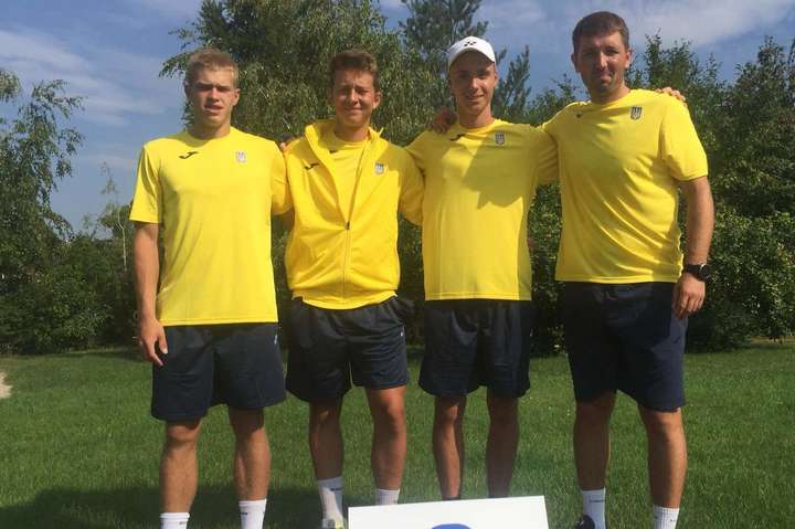 Літній кубок Європи (U18) з тенісу: збірна Україна здолала італійців у фіналі