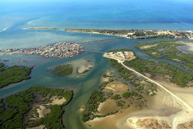 Удивительный остров в Сенегале, состоящий из ракушек. Фотогалерея